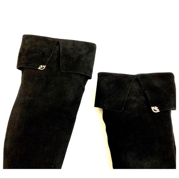 Tory Burch Elizabeth Over the Knee Heeled Boots - Picture 13 of 13